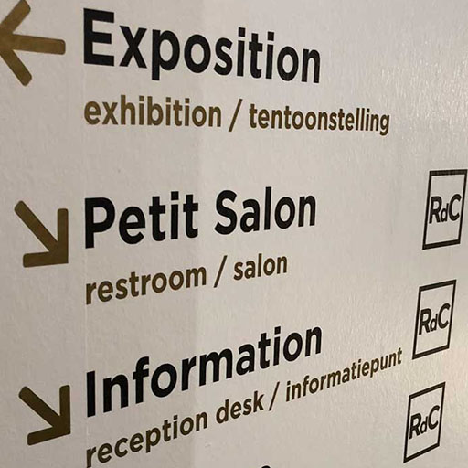 adhesif signaletique