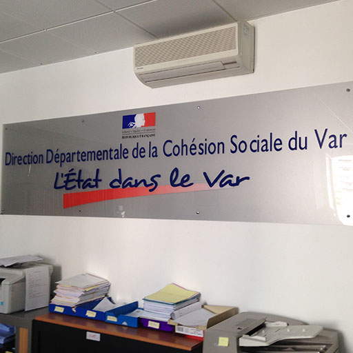 signaletique panneau interieur